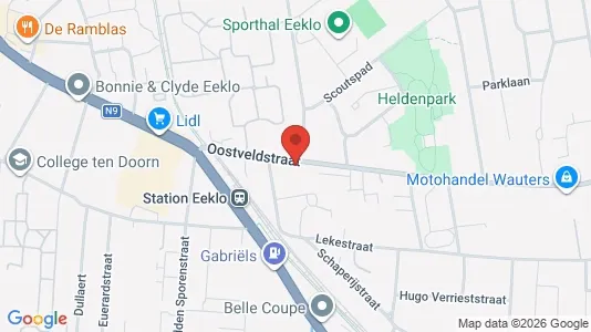 Apartments for rent i Eeklo - kort over placeringen