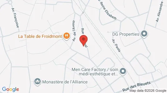 Apartments for rent i Rixensart - kort over placeringen