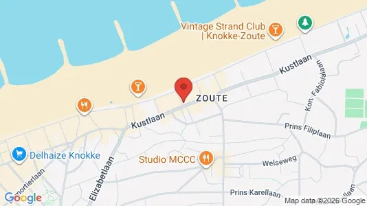 Apartments for rent i Knokke-Heist - kort over placeringen