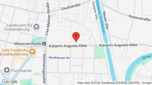 Apartments for rent i Berlin Charlottenburg-Wilmersdorf - kort over placeringen