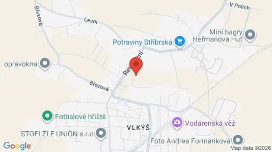 Apartments for rent i Plzeň-sever - kort over placeringen