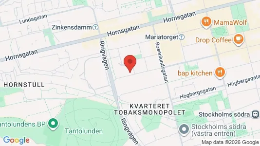 Apartments for rent i Södermalm - kort over placeringen