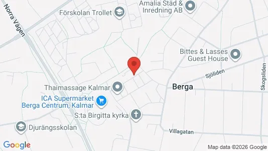Apartments for rent i Kalmar - kort over placeringen