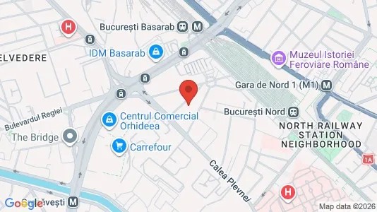 Apartments for rent i Bucharest - Sectorul 1 - kort over placeringen