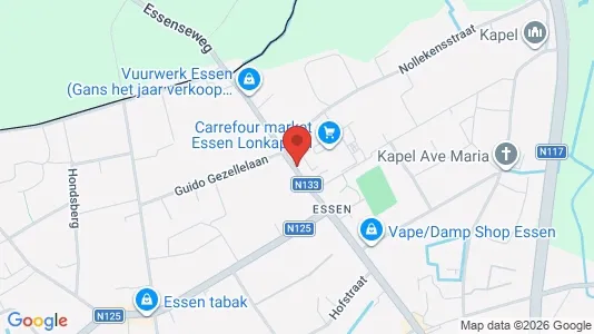 Apartments for rent i Essen - kort over placeringen