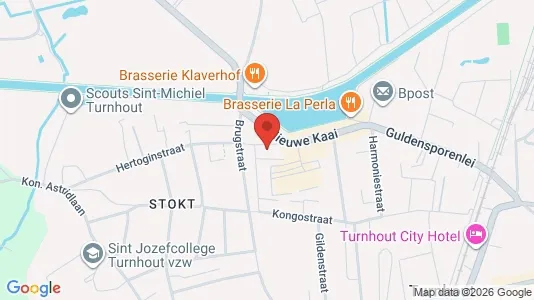 Apartments for rent i Turnhout - kort over placeringen