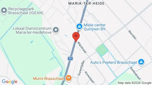 Apartments for rent i Brasschaat - kort over placeringen