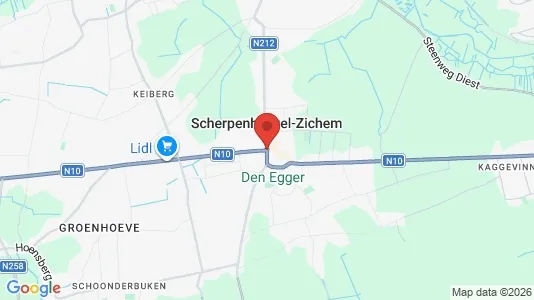 Houses for rent i Scherpenheuvel-Zichem - kort over placeringen