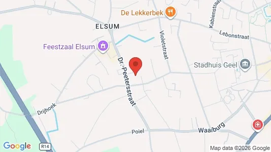 Apartments for rent i Geel - kort over placeringen