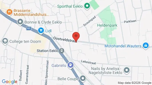 Apartments for rent i Eeklo - kort over placeringen