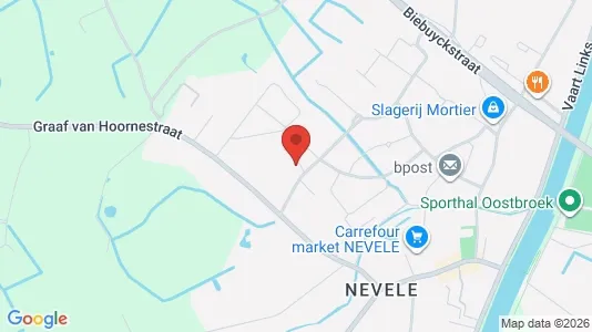 Apartments for rent i Deinze - kort over placeringen