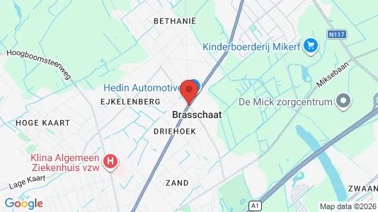 Houses for rent i Brasschaat - kort over placeringen
