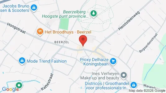 Apartments for rent i Putte - kort over placeringen