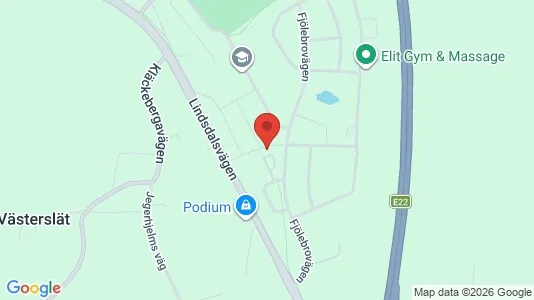 Apartments for rent i Kalmar - kort over placeringen
