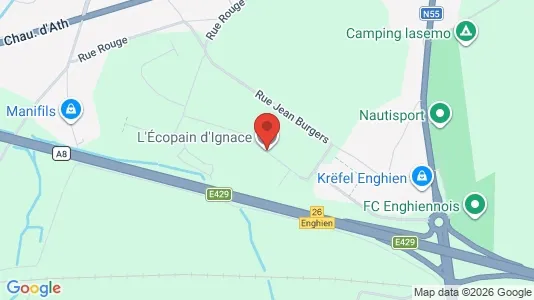 Apartments for rent i Edingen - kort over placeringen
