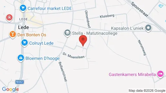 Apartments for rent i Lede - kort over placeringen