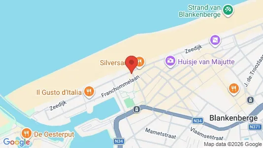 Apartments for rent i Blankenberge - kort over placeringen