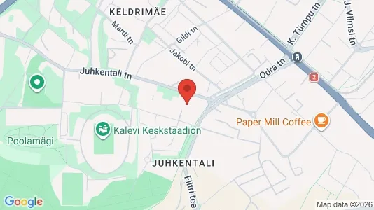 Apartments for rent i Tallinn Kesklinna - kort over placeringen