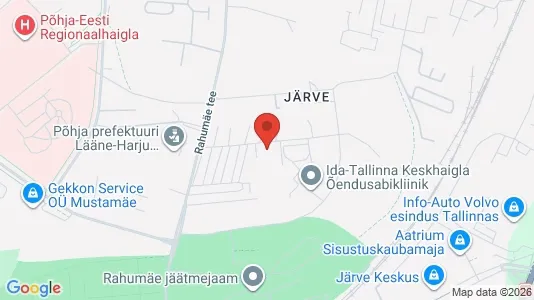 Apartments for rent i Tallinn Kesklinna - kort over placeringen