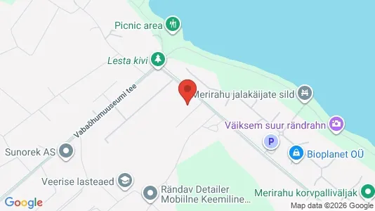 Apartments for rent i Tallinn Kesklinna - kort over placeringen