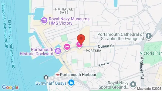 Apartments for rent i Portsmouth - Hampshire - kort over placeringen
