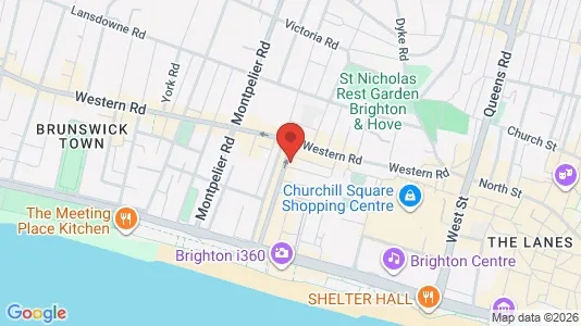 Apartments for rent i Brighton - East Sussex - kort over placeringen