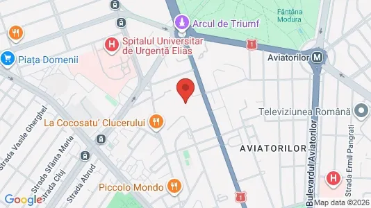 Apartments for rent i Bucharest - Sectorul 1 - kort over placeringen