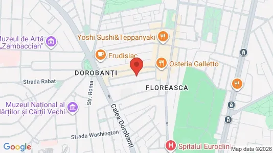 Apartments for rent i Bucharest - Sectorul 1 - kort over placeringen