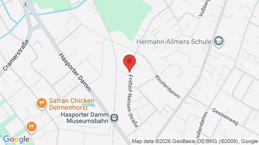 Apartments for rent i Delmenhorst - kort over placeringen