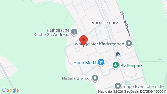 Apartments for rent i Schwerin - kort over placeringen