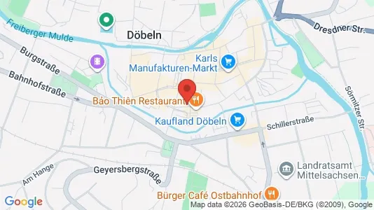 Apartments for rent i Central Saxony - kort over placeringen