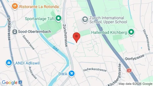 Apartments for rent i Horgen - kort over placeringen