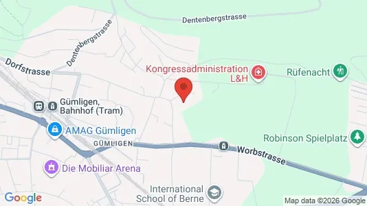 Apartments for rent i Bern-Mittelland - kort over placeringen