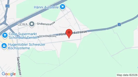 Apartments for rent i Bern-Mittelland - kort over placeringen