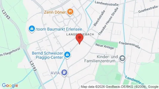 Apartments for rent i Main-Kinzig-Kreis - kort over placeringen