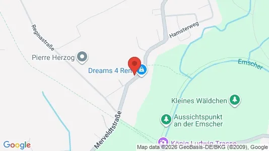 Apartments for rent i Recklinghausen - kort over placeringen