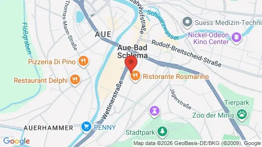 Apartments for rent i Erzgebirgskreis - kort over placeringen