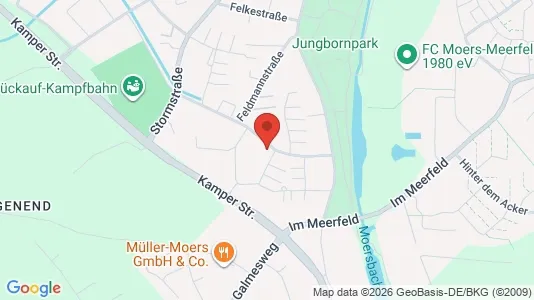 Apartments for rent i Wesel - kort over placeringen