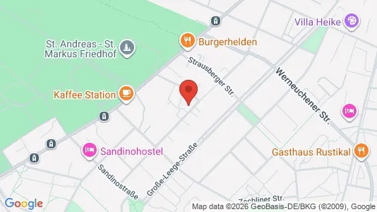 Apartments for rent i Berlin Lichtenberg - kort over placeringen