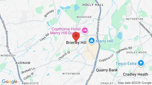 Apartments for rent i Brierley Hill - West Midlands - kort over placeringen