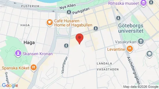 Apartments for rent i Gothenburg City Centre - kort over placeringen