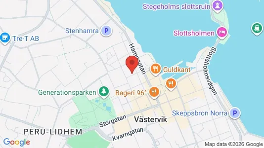 Apartments for rent i Kalmar - kort over placeringen