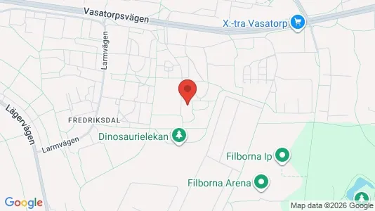Apartments for rent i Helsingborg - kort over placeringen