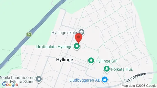 Apartments for rent i Åstorp - kort over placeringen
