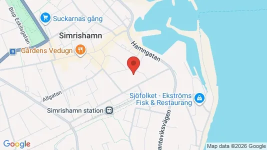 Apartments for rent i Simrishamn - kort over placeringen