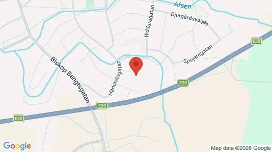 Apartments for rent i Skara - kort over placeringen