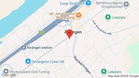 Apartments for rent i Ale - kort over placeringen