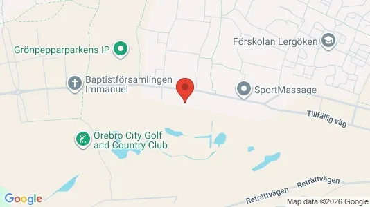 Apartments for rent i Örebro - kort over placeringen