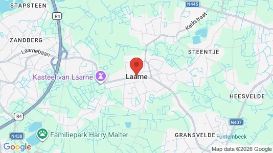 Houses for rent i Laarne - kort over placeringen