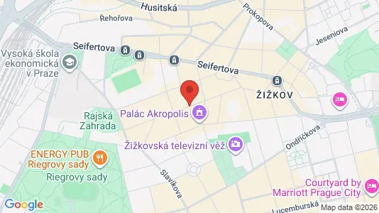 Apartments for rent i Prague 10 - kort over placeringen
